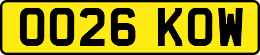 OO26KOW