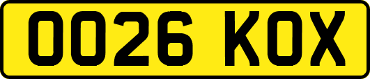 OO26KOX