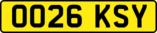 OO26KSY