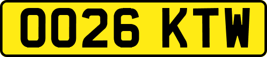 OO26KTW