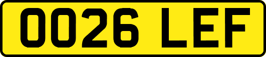 OO26LEF