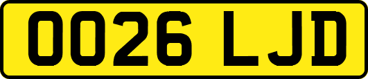 OO26LJD