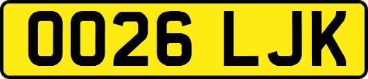 OO26LJK