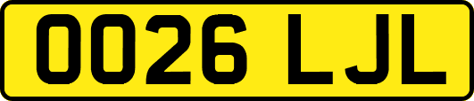 OO26LJL