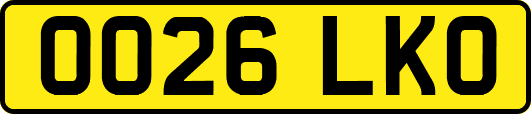 OO26LKO