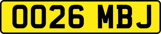 OO26MBJ