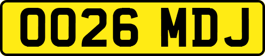 OO26MDJ