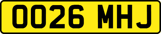 OO26MHJ