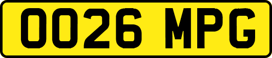 OO26MPG
