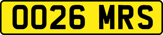 OO26MRS