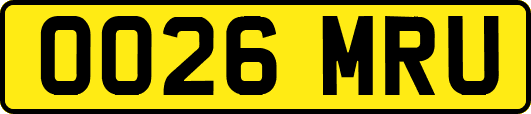 OO26MRU