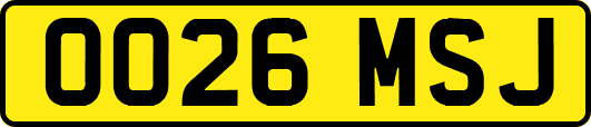 OO26MSJ