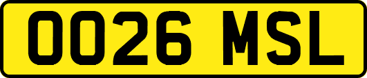 OO26MSL