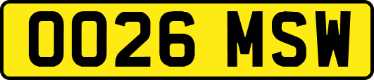 OO26MSW
