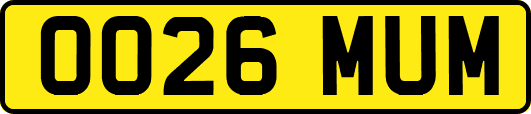 OO26MUM