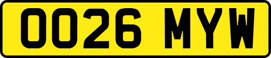OO26MYW