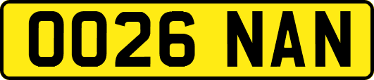 OO26NAN