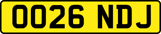 OO26NDJ