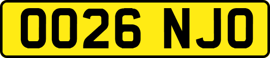 OO26NJO