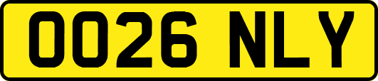 OO26NLY