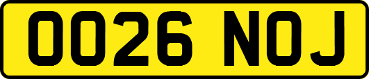 OO26NOJ