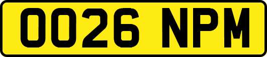 OO26NPM