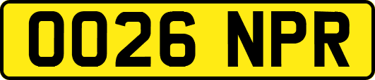 OO26NPR