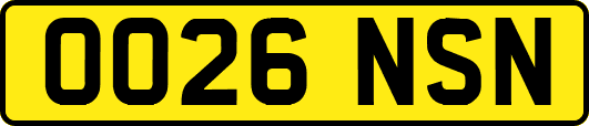 OO26NSN