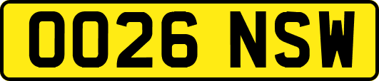 OO26NSW