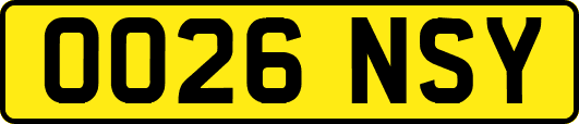 OO26NSY