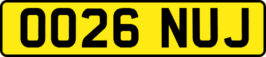 OO26NUJ
