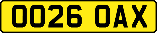 OO26OAX