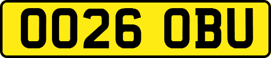 OO26OBU