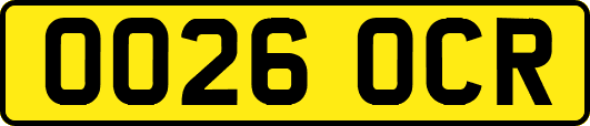 OO26OCR