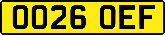 OO26OEF