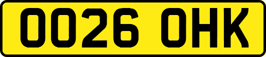 OO26OHK