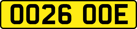OO26OOE