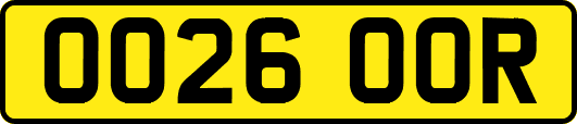 OO26OOR