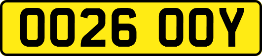 OO26OOY