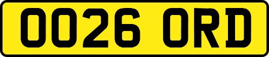 OO26ORD