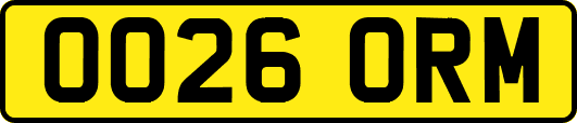 OO26ORM