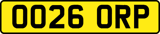 OO26ORP