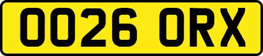 OO26ORX