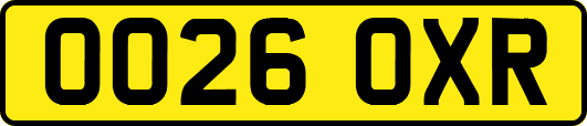 OO26OXR