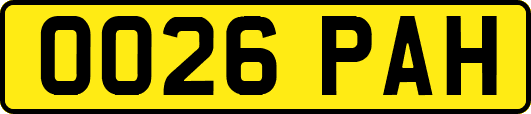 OO26PAH