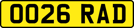 OO26RAD