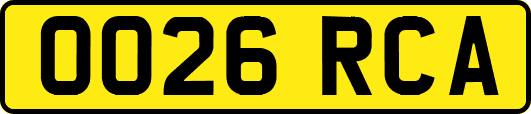 OO26RCA