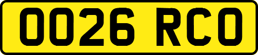 OO26RCO