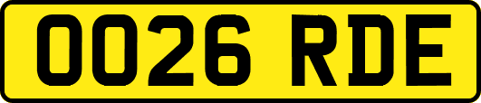 OO26RDE
