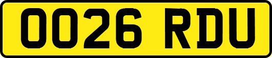 OO26RDU